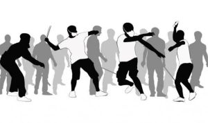 Ilustrasi Tawuran.(bbs) HitzSerpong.com