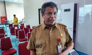 Plt Kepala Dinas Indag Tangsel, Heru Agus Santoso.(eka) HitzSerpong.com