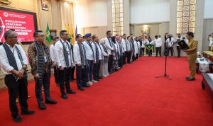 Al Muktabar Kukuhkan Pengurus Dekranasda Provinsi Banten Masa Bakti 2023-2024.(ist) HitzSerpong.com