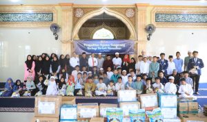 Pengadilan Agama Tangerang Gelar Santunan Yatim di Panti Asuhan Al-Mubarok Poris Plawad.(Ist) HitzSerpong.com