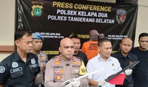 Tersangka Penusukan di Toko Boutique Kelapa Dua Terancam Penjara Seumur Hidup.(ist) HitzSerpong.com