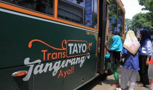Bus Tayo dan Si Benteng Tetap Layani Masyarakat Kota Tangerang Selama Libur Lebaran 2024.(Ist) HitzSerpong.com