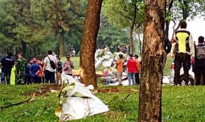 KNKT: Pesawat PK-IFP 172 yang Jatuh di Tangsel Tak Memiliki Black Box.(ist) HitzSerpong.com