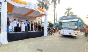 393 Jemaah Haji Dilepas oleh Wali Kota Tangsel Hari Ini.(ist) HitzSerpong.com