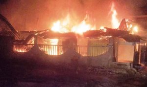 Kebakaran kontrakan di Pondok Aren.(Ist) HitzSerpong.com