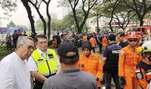 Pesawat Latih Jatuh di Tangsel, Benyamin Sampaikan Dukacita Mendalam.(ist) Hitzserpong.com