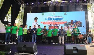 Puncak Perayaan Hari Buruh di Kota Tangerang.(Ist) HitzSerpong.com