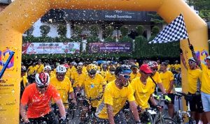 Santika Indonesia Hotels & Resorts Gelar Family Fun Bike di Semarang.(Ist) HitzSerpong.com