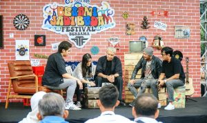 bank bjb Sukseskan Berani Jadi Beda Festival Bersama Andre Taulany and Friend.(ist) HitzSerpong.com