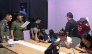 Satpol PP Kabupaten Tangerang Amankan 5 PSK di Balaraja.(Ist) HitzSerpong.com