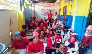 Keceriaan Siswa Sekolah Khusus Griya Mandiri Saat Merayakan HUT RI Ke-79.(MG1) HitzSerpong.com