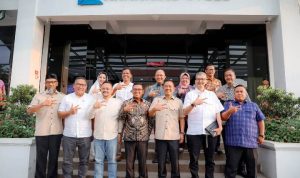 Gubernur Banten Andra Soni Kunjungi PT Krakatau Steel.(ist) HitzSerpong.com