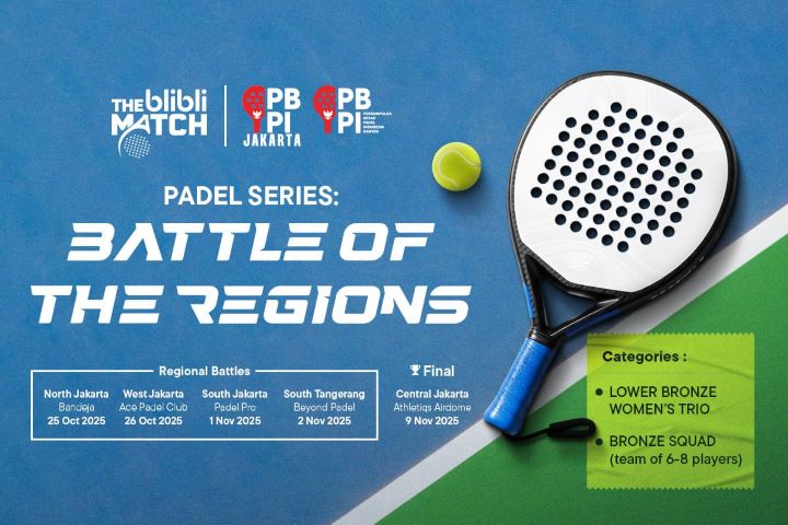 Dukung Gaya Hidup Urban Blibli Gelar Turnamen Padel Berhadiah Ratusan Juta.(ist) HitzSerpong.com