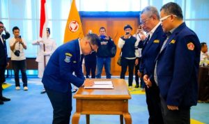 Dilantik Benyamin, Pilar Resmi Nakhodai Karang Taruna Tangsel 2025-2030.(ist) HitzSerpong.com