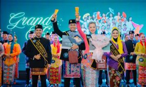 Davin dan Bianca Dinobatkan sebagai Abang Nona Tangerang Selatan 2025.(Foto: Istimewa) HitzSerpong.com