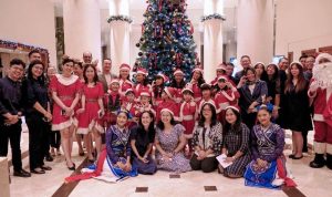 ARYADUTA Lippo Village Resmi Buka Musim Natal dengan Christmas Tree Lighting.(Foto: Istimewa) HitzSerpong.com