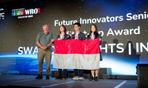 LUMA Headset AI Karya Siswa Tangsel yang Terjemahkan Pikiran Jadi Ucapan.(Foto: Istimewa) HitzSerpong.com