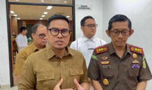 Wakil Wali Kota Tangsel Pilar Saga Ichsan, bersama Kepala Kejari Tangsel Apreza Darul Putra.(Foto: Istimewa) hitzserpong.com