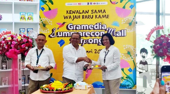 Gramedia Summarecon Serpong Kini Hadir dengan Konsep Interactive Hub.(Foto: Eka/HitzSerpong.com) hitserpong.com