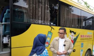 Meski BBM Naik, Pemkot Tangsel Pastikan Bus Sekolah Gratis Tetap Berjalan.(Foto: Istimewa) hitzserpong.com