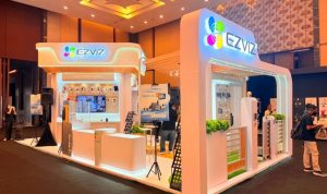 EZVIZ meramaikan Indo Build Tech 2026 dengan menghadirkan konsep Seamless Living & Smarter Protection, teknologi smart home terintegrasi, smart lock premium, kamera keamanan cerdas, serta berbagai promo menarik. (ist) hitzserpong.com
