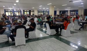 Turnamen Macho Seri 2 digelar di GOR Judo Kelapa Gading, Jakarta Utara, diikuti 48 tim dari berbagai daerah sebagai ajang silaturahmi dan pengembangan olahraga domino di Indonesia. (ist) hitzserpong.com