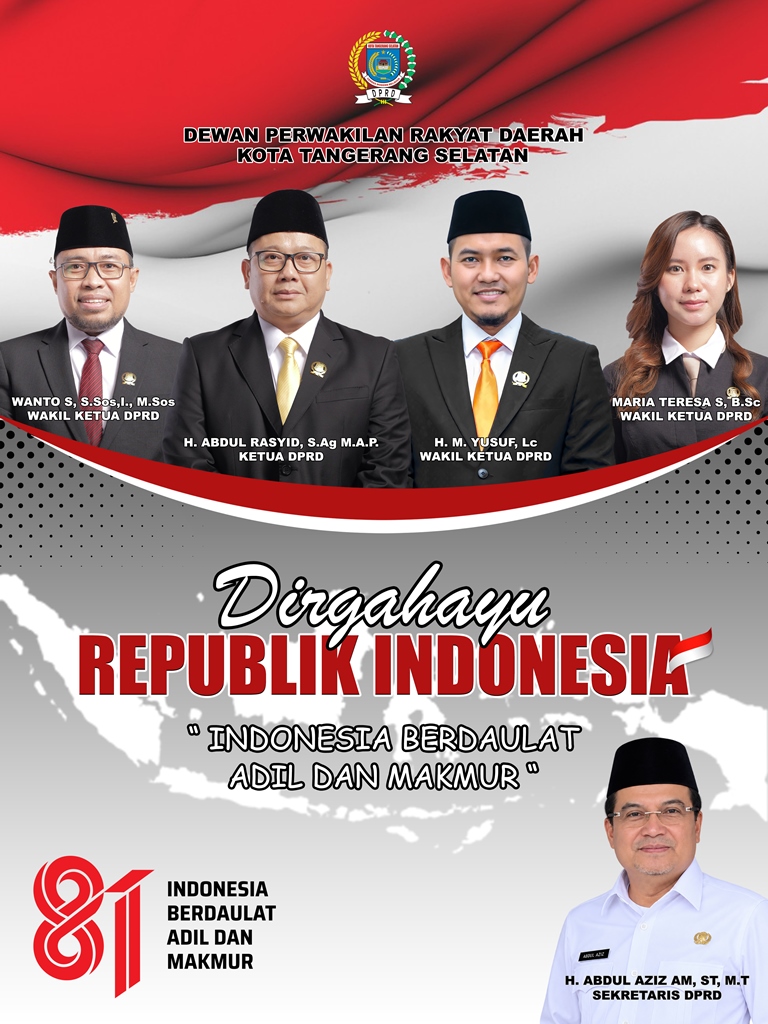 DPRD Tangsel HUT RI 81