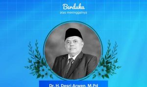 Rektor Universitas Muhammadiyah Tangerang Dr. H. Desri Arwen meninggal dunia. (Foto: Istimewa) hitzserpong.com