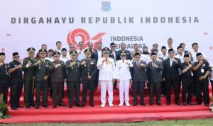 Wali Kota Tangerang Selatan Benyamin Davnie menegaskan pentingnya optimalisasi potensi daerah untuk memperkuat kedaulatan dan kemandirian Kota Tangsel di HUT ke-81 RI. (Foto: Istimewa) hitzserpong.com